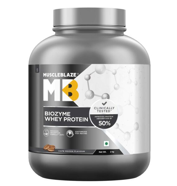 MuscleBlaze Biozyme Performance Whey Protein