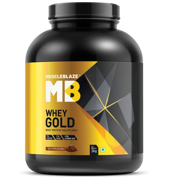 MuscleBlaze Whey Gold Protein Isolate