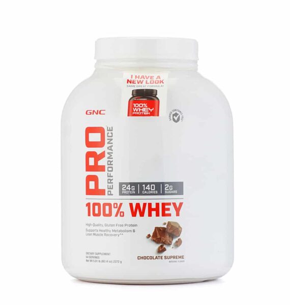 GNC Pro Performance 100% Whey Protein Powder